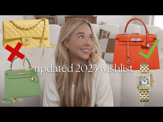 My Updated Wishlist 2023 | the items I bought, the ones I still want & the ones OFF the wishlist 