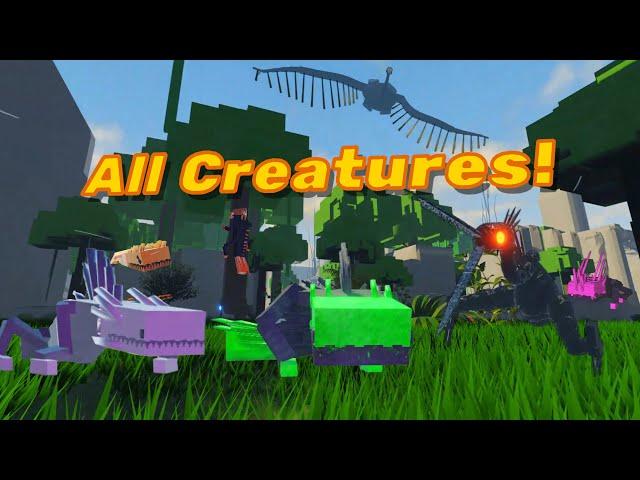 Lizard Game All Creatures + How to Play!