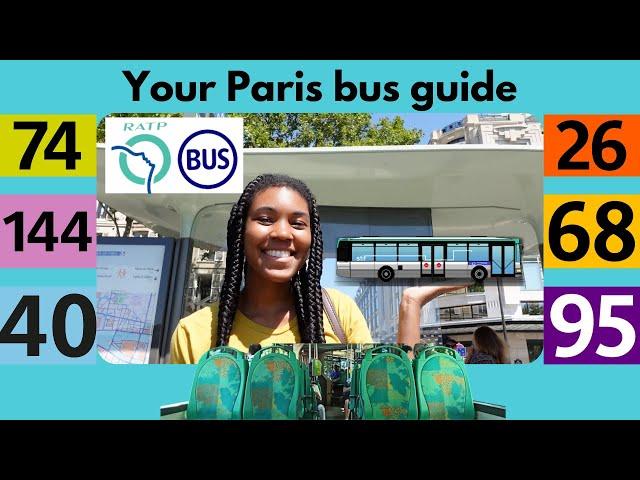 How to get around Paris on the bus | Maps, tips & tricks, buying a bus ticket, night bus (Part five)