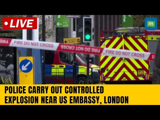 Live: Police carry out controlled explosion near US Embassy in London | N18G