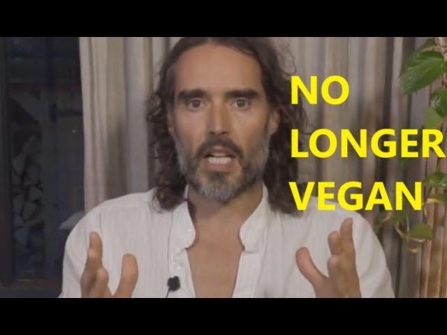 Russell Brand Is No Longer Vegan (Vegans Are Mad)