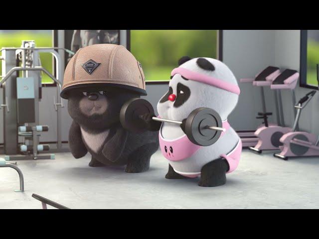 [Bamboo Panda️] what’s ur muscle memory | Chinese short animation | Funny | 熊猫班卜