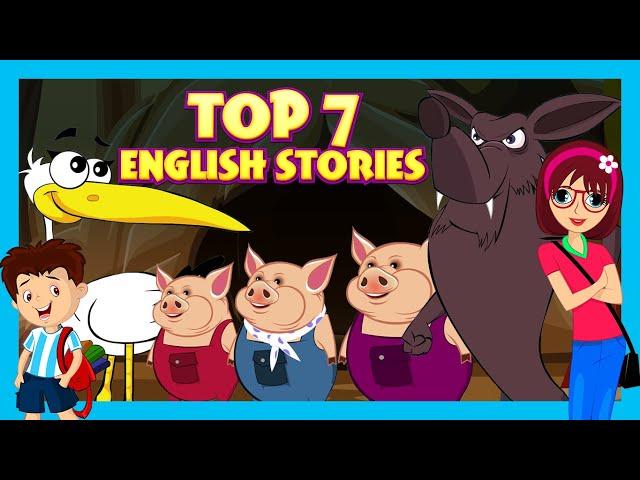 Top 7 English Stories | Tia & Tofu | Learning Stories for Kids | Jungle stories | Short Stories