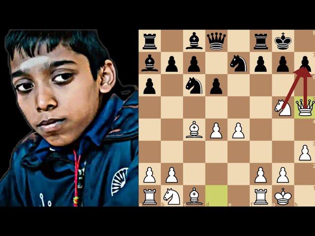 Only 25 Moves | Praggnanandhaa vs Amitesh | 32nd PSPB Rapid Chess 2023