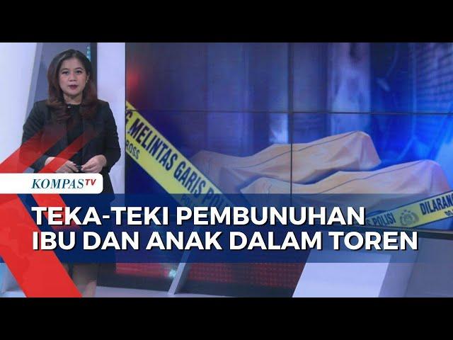 Pembunuh Ibu dan Anak dalam Toren Ditangkap, Motif serta Hubungan Pelaku dengan Korban Masih Misteri