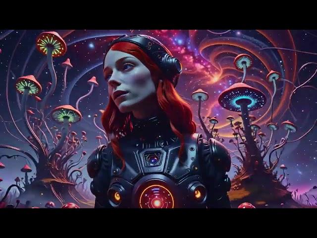 Psytrance Fusion - Magic Mushroom mix 2025 (AI Visuals to Expand Your Mind)