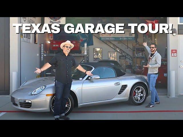 Texas Motorworks Garage Tour! - Husman Bros Garages of America Garage Tour!