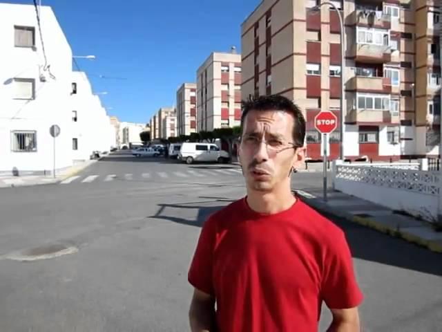 Nacho Alemany, vecino de Las 200 Viviendas y candidato a concejal de IU Roquetas
