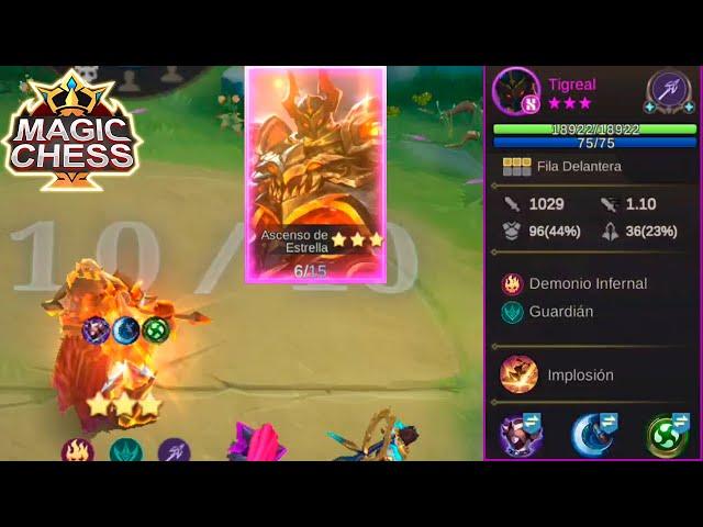 ¿Meta? pfff TIGREAL LANCERO! | MOBILE LEGENDS : AJEDREZ MÁGICO