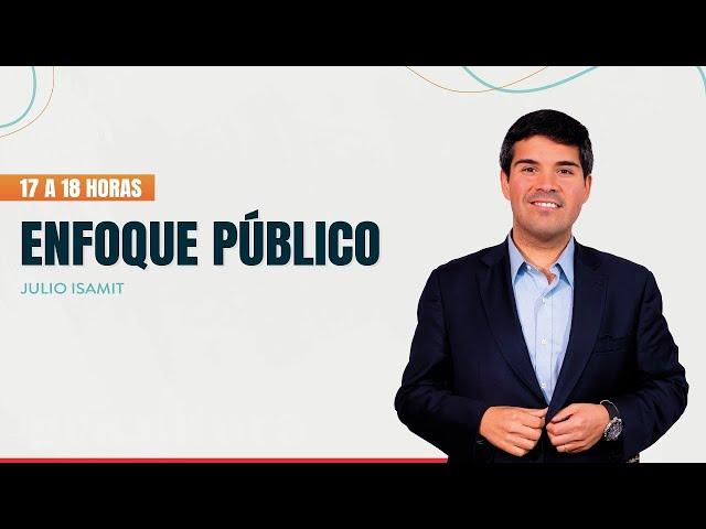 Enfoque Público - reforma al sistema político - Álvaro Iriarte, Germán Concha e Ismini Sahli