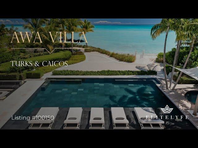 AWA VILLA  · CONTEMPORARY BEACHFRONT LUXURY ESTATE IN GRACE BAY