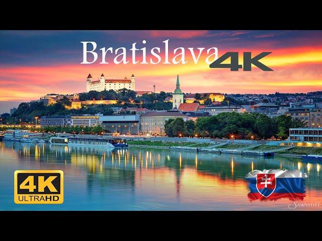 Bratislava Slovakia  in 4K Ultra HD BEST drone quality