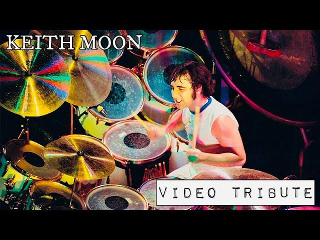 Keith Moon : The Who - Going Mobile (video tribute to Keith Moon)