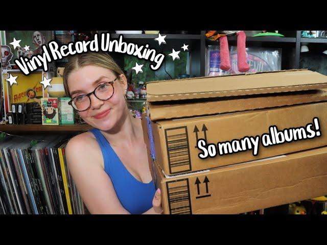 Vinyl Record UNBOXING! | So Many ALBUMS! | RARE PRESSINGS