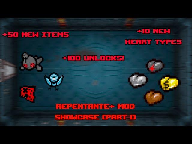 MORE Unlocks for Tainted Characters! - Repentance+ Mod Showcase (Part 1) | Tboi Repentance