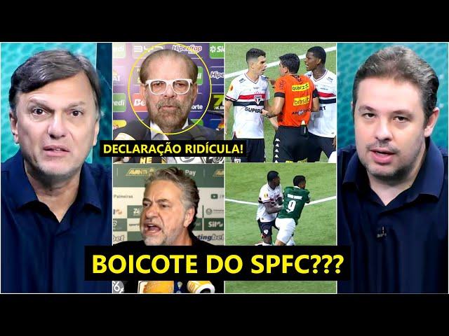 "O São Paulo BOICOTAR o Paulistão??? Gente, isso é..." POLÊMICA com a FPF após PÊNALTI GERA DEBATE!