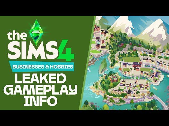 NEW Businesses & Hobbies LEAKED Gameplay/Info! (Animal Daycares, Milestones, Family Recipes, & More)