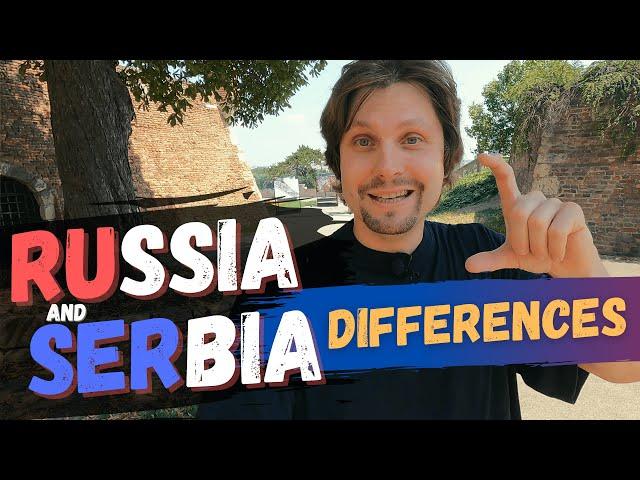 Learn Russian - How different is Serbia from Russia (En Ru subs)