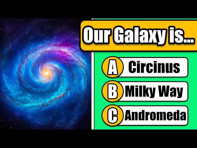 How Much Do You Know About The Universe? - General Knowledge Quiz  