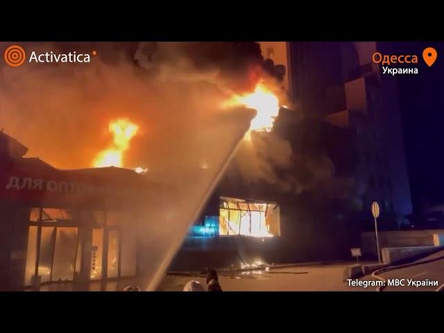 🟠Разрушения в Одессе после российской атаки
