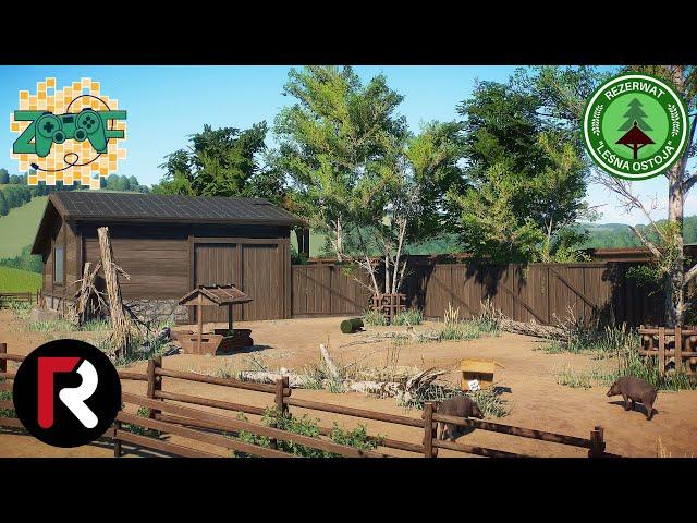 Pig Habitat | Planet Zoo Speed Build | Rezerwat Leśna Ostoja EP10