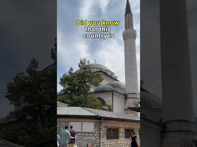 Do you know what the other Islamic countries in Europe are?  #bosnia #sarajevo #mostar