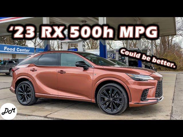 2023 Lexus RX500h – MPG Test | Real-world Highway Fuel Economy