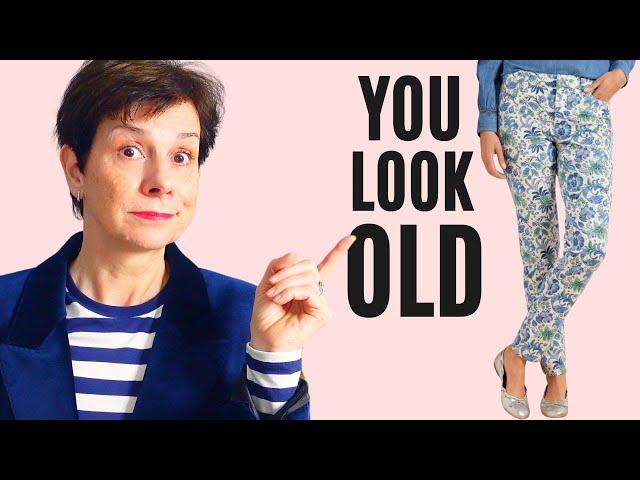 How Not To Look Older: Fashion Mistakes That Make You Look Older
