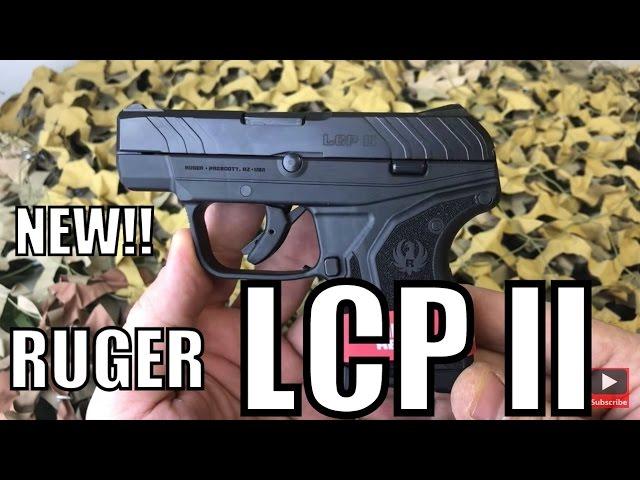 NEW Ruger LCP II Generation Gen 2 .380 380ACP Pocket Carry Pistol Overview - New World Ordnance