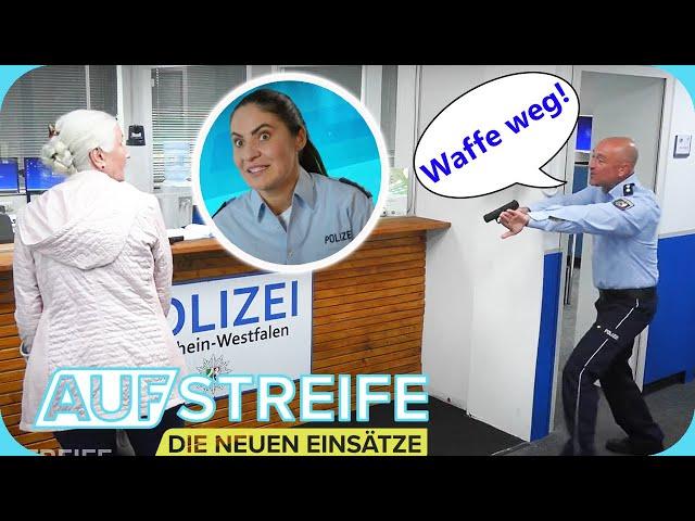 Die Omi  hat 'ne KNARRE - Discounter-Überfall?! ​ | Auf Streife | SAT.1