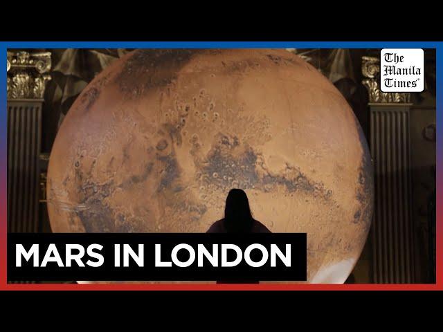 Planet Mars lands in east London museum