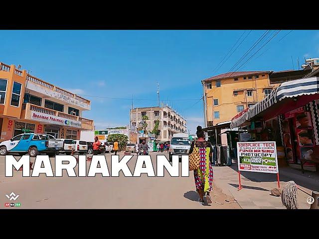 Mariakani Town : Northwest of the port City of Mombasa. | 4K | Walking Tour UHD