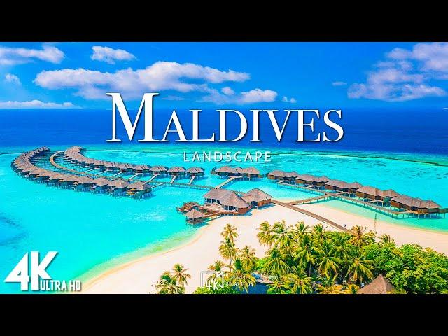 Maldives 4K UHD HDR - Relaxing Music Along With Beautiful Nature Videos (4K Video Ultra HD)