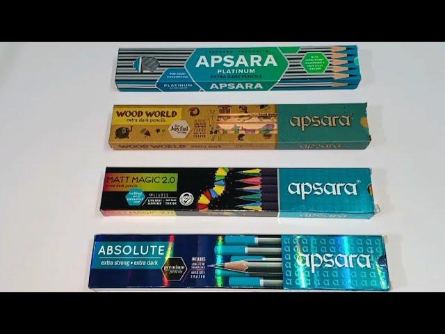 Different Types Of Apsara Pencils |