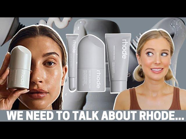 Rhode Skincare Review! Rhode Peptide Glazing Fluid, Barrier Restore Cream & Peptide Lip Treatment