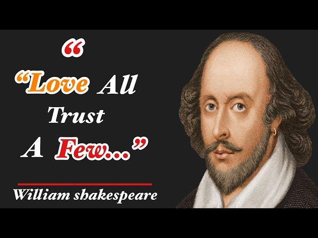 Shakespeare's Magical Words That Capture the Essence of his Genius|Memorable Quotes by Shakespeare|