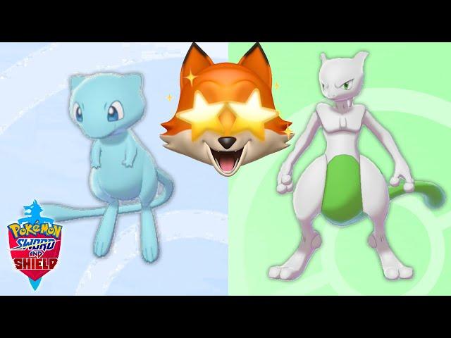 I GOT SHINY MEW + SHINY MEWTWO!! (Pokemon Sword + Shield)