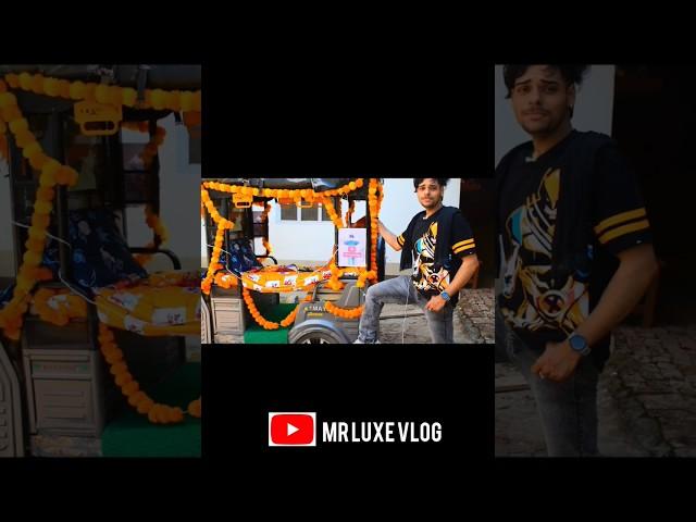 Living in E-Rikshaw for 24 hours || Yshort part -2 || #shorts #vlog #short  #mrluxevlog