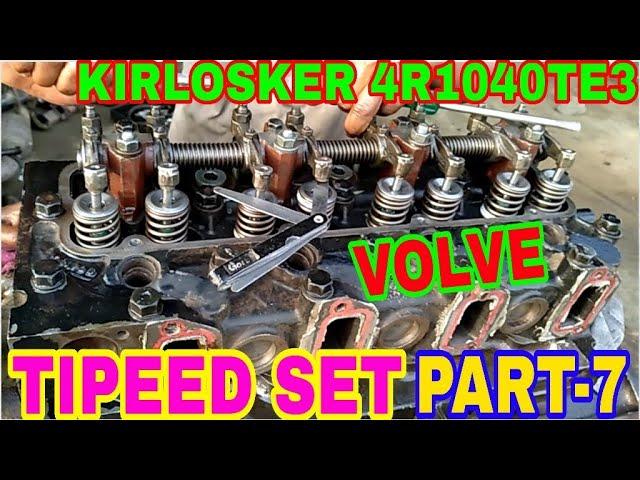 How To Tipeed setting Part-7 Kirlosker Engine 4R1040, By Mechanic Gyan,