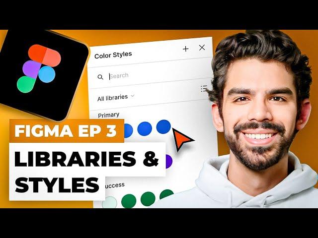 Figma Tutorial for Beginners: Styles and Libraries Explained | Ansh Mehra