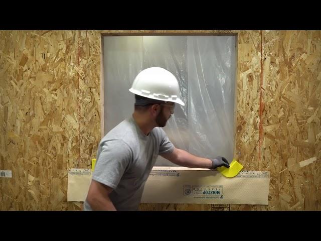 How to make a Sill Pan with Moistop® Rigid Corner Shields