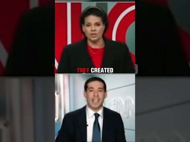 FAKE NEWS CNN Host Defending Terrorism Actions. #cnn #fakenews #shorts