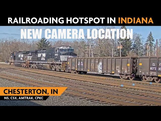 New Camera Location! Porter Junction, Chesterton, Indiana