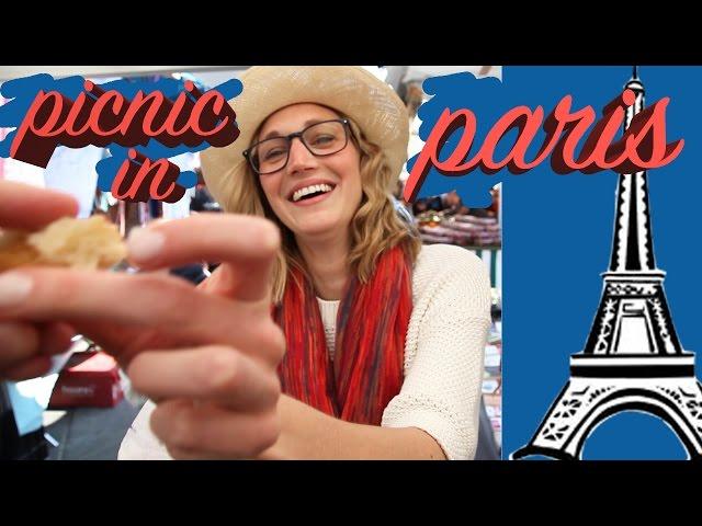 Picnic in Paris: How to navigate a French market (QKatie in Paris Bonus Vlog!)