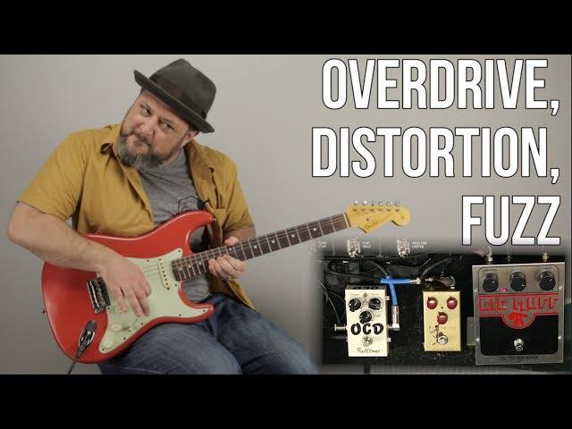 Overdrive, Distortion, Fuzz: What's the Difference? Marty Music Gear Thursday