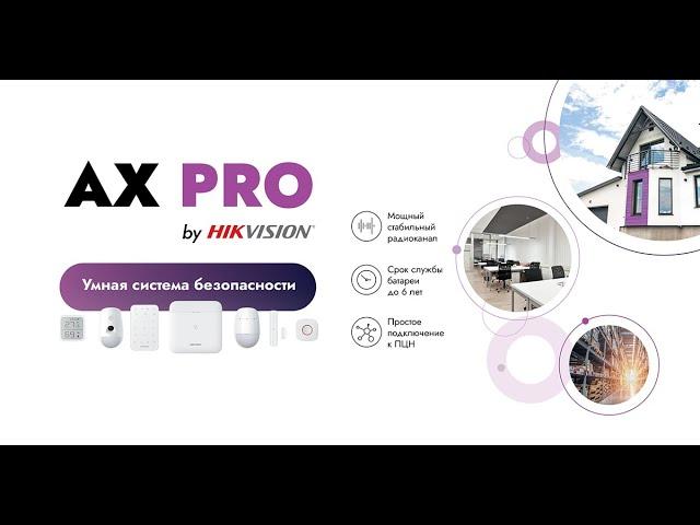 Умный и безопасный дом  охранная сигнализация AX PRO от Hikvision 1OgsKVMF hI