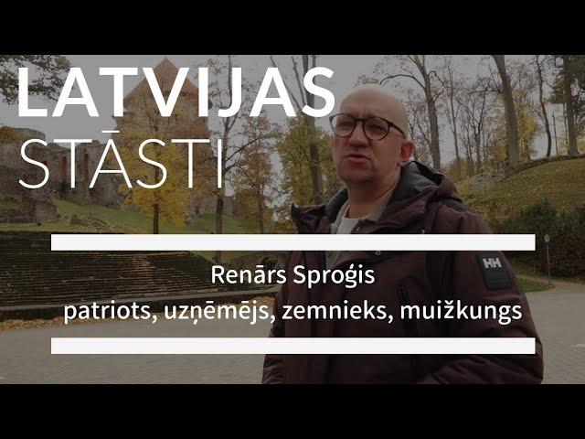 Latvijas stāsti S12E16. Renārs Sproģis – patriots, uzņēmējs, zemnieks, muižkungs