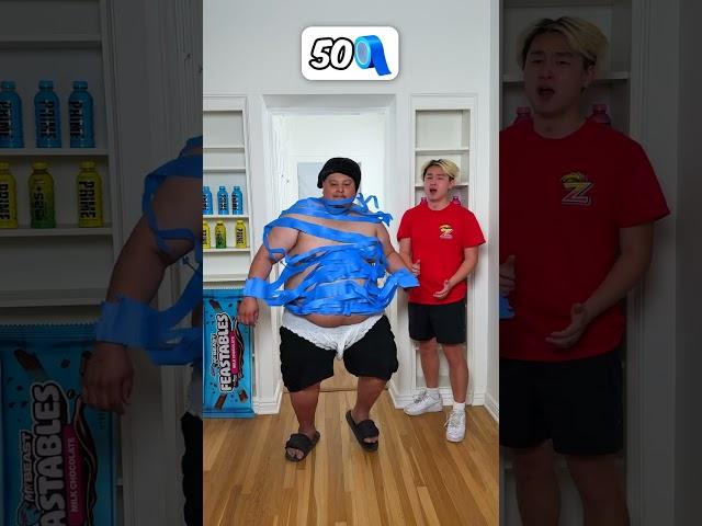 Can a Wall of Tape Stop a Sumo Wrestler?