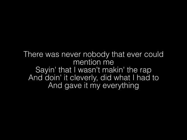 NF- No Excuses Lyrics