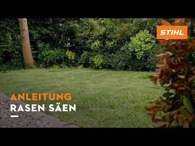 Anleitung: Rasen säen